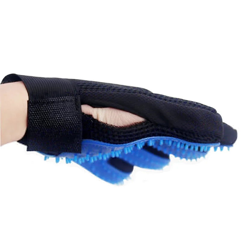 Cat Grooming Glove Cat Brush Hair Comb Glove Silicone Comb for Cats Hair Remove Dog Massage Glove Pet Dog Bath Cleaning Supplies