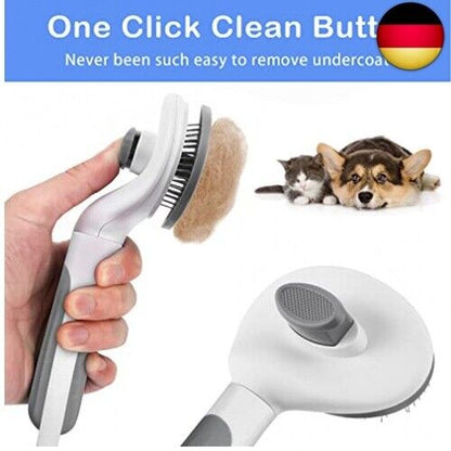 Cat brush, self-cleaning ( Katzenbürste, Selbstreinigen )