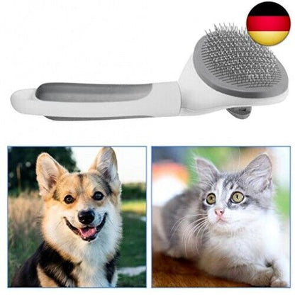 Cat brush, self-cleaning ( Katzenbürste, Selbstreinigen )